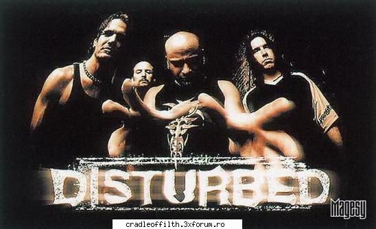 disturbed disturbed american metal band from chicago, illinois. the group was formed 1996 when